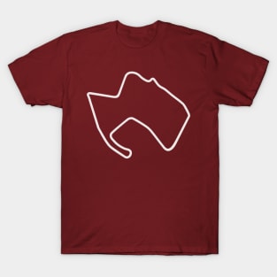 Laguna Seca Raceway [outline] T-Shirt